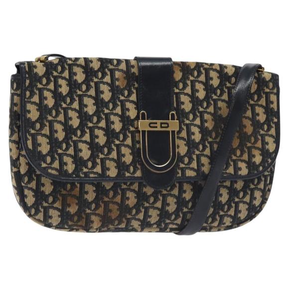 Dior Trotter Navy Canvas shoulder - Picture 1 of 10